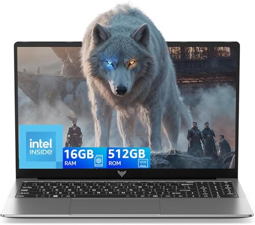 ACEMAGIC 2024 PC Portable 15,6 Pouces 1920 * 1080,16 Go RAM DDR4 512Go SSD ln-tel N97 pc Portable BT5.0,Type_C,USB3.2,HDMI