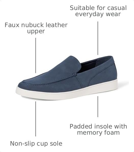 Image of Amazon Essentials Men's Casual Slip-on Loafer Sneakers with Memory Foam
