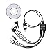Produktbild eMagTech Programmierkabel 8-in-1 USB Programmierkabel Radios Programmierkabel Kompatibel mit Motorola Kompatibel mit Kenwood Kompatibel mit HYT Kompatibel mit ICOM