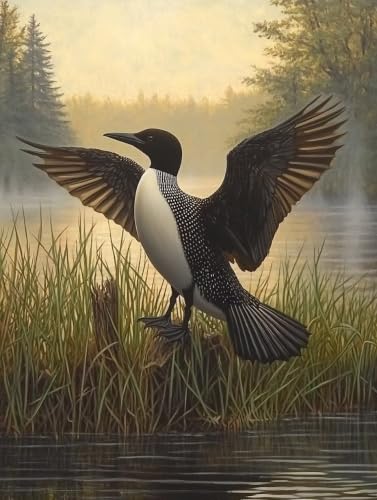 Diamond Painting Oiseau 5D le cadeau créatif idéal pour adulte en 60x70cm