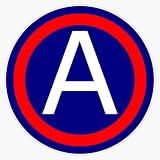 United States Army Central Third United States Army Military Command Car 5" Vinyl Decal Bumper Sticker