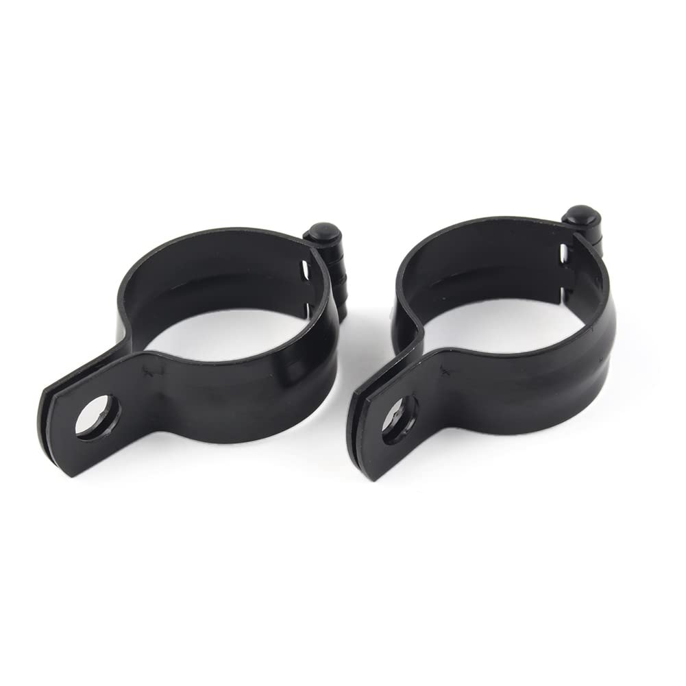 CNxinn10 Black Modified Fork Clamps Turn Signal Indicator Metal Mount Bracket Holder Universal for motorcyle with 32MM-41MM fork Tube 2pcs