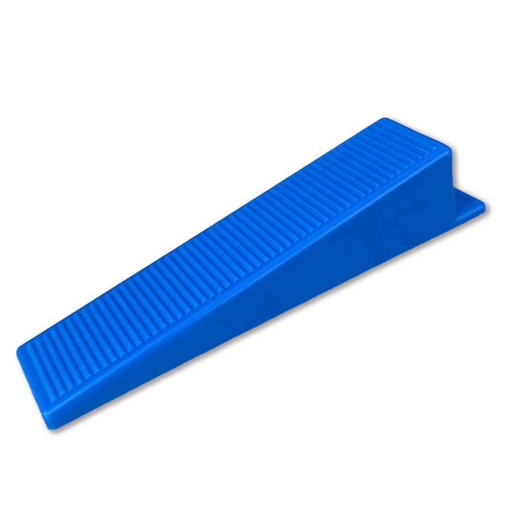 DIAMWOOD - 250 Cales Autonivelantes Pour Carrelage - Largeur 23 mm Longueur 88 mm - Hauteur Réglable 0 à 16 mm - Pose Rapide et Précise des Carreaux