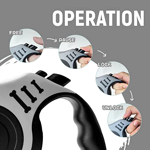 Retractable Dog Leash Automatic Telescopic Tractor Dog Tape - Image 4