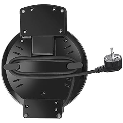 Unold 48235 Waffeleisen Diamant - Herzförmiges Ø 20 cm, Antihaftbeschichtung, Wärmeisolierter Griff, Teigauffangrinne, Antirutschfüße, Überhitzungsschutz – Bild 6