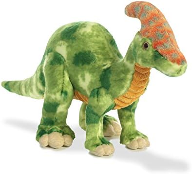 AURORA, 60690, Parasaurolophus Dinosaur,14In, Soft Toy, Green