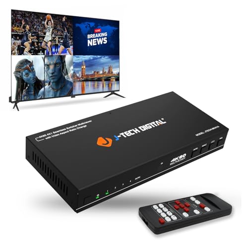 HDMI multi-visionneuse 4K éliminez les écrans noirs lors du changement de source
