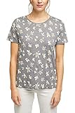 Special Size Type: Standard edc by ESPRIT Damen 080CC1K355 T-Shirt, 019/GUNMETAL 5, XL
