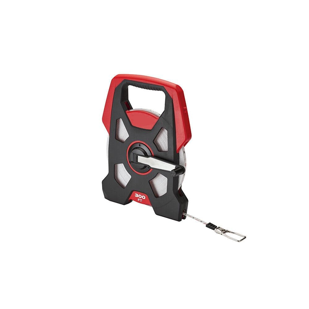 48-22-5230 Measuring Tape, 300 ft Tape Measure for Milwaukee 48-22-5230 300 ft. Open Reel Long Tape Measure, 3/8" Nylon Steel Blade