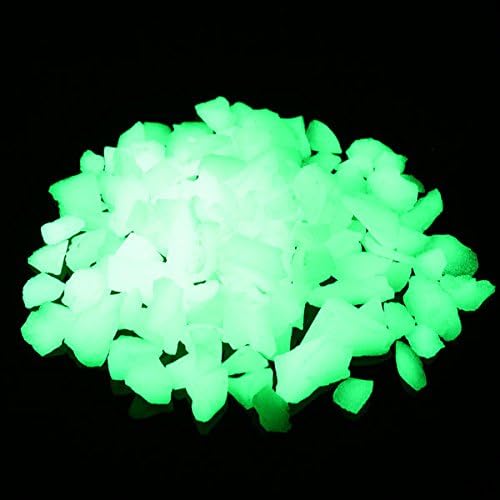 Cascalho Luminoso para Aquário Shiny Stone Amarelo-Verde 8–15 mm, 280 g
