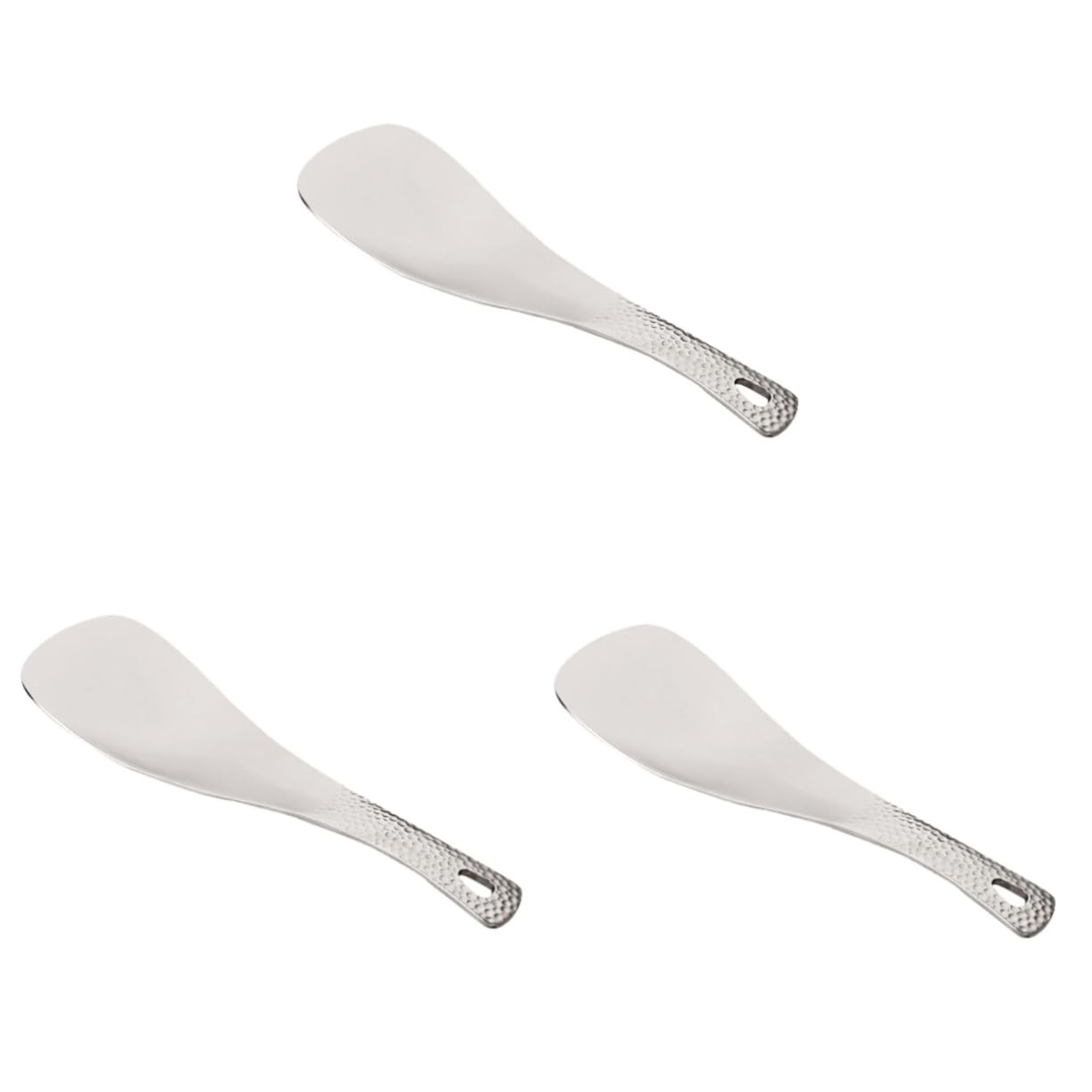 BESPORTBLE 3pezzi Cucchiaio Da Campeggio Titanio Ultra Leggero Utensile Portatile Per Picnic e Escursioni Design Ergonomico e Compatto Per Escursionisti e Amanti Outdoor