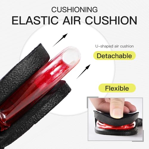 Image of XINIFOOT Height Increase Insole 4-Layer Air Cushion Heel Insert Lift Shoes Insole for Men and Women Invisible Elevator Adjustable Insoles (Full Pad, 2.95 Inch)