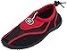 Sunville Womens Water Shoes Aqua Socks,11 B(M) US,Red-2907