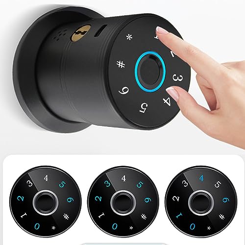 Bouton de porte à empreinte digitale et déverrouillage WiFi à distance sécurisé - 5