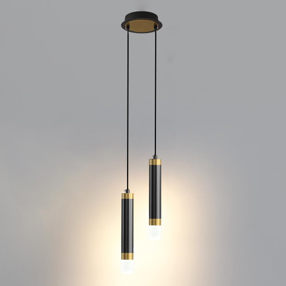 Lustre LED moderne 10W à abat-jour acrylique anti-éblouissement