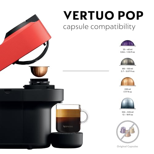 Image of Nespresso Vertuo Next Coffee Machine, Cherry Red