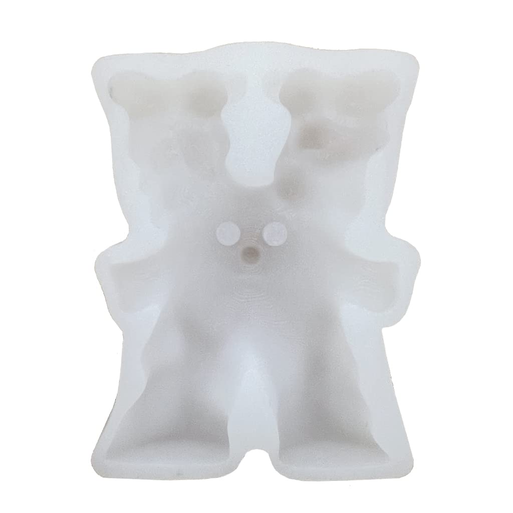 Buxuaaaa Silicone Mold 3D Cute Little for Gypsum Home Decoration Soap Silicone Jelly Molds
