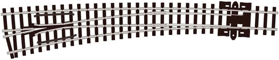 Peco N C80 Electrofrog Dbl Curved Left-Hand Turnout