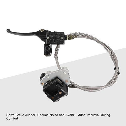 GOOFIT Vordere Scheibenbremse Bremsanlagen Ersatz für 110cc 125cc Apollo Dirtbike Roller Moped ATV Pitbike