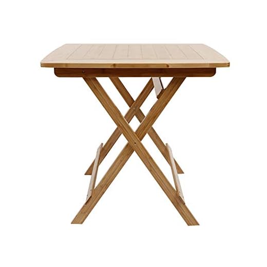 GYH zhuozi LJHA fällbart bord, bärbart bord, fällbart mellanmål bord, picknickbord, utomhusmatbord, köksbord bord 60x60cm