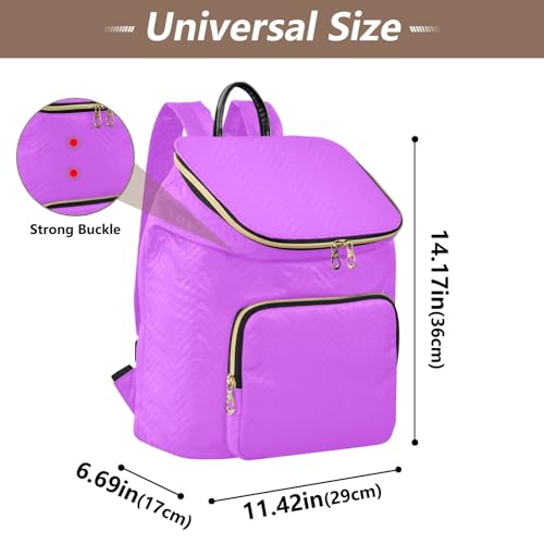 Mochila antirrobo para mujer Mallow, bolsa de viaje de moda funcional con pompón 3