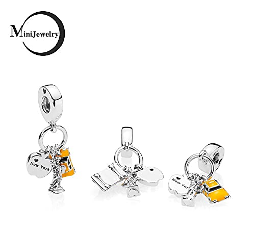 Statue of Liberty New York City S925 Dangle Charm fits Pandora Moments Bracelet NYC USA Apple Women Sister Daughter Birthday Christmas3