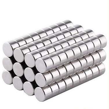 30pcs 10x4mm Neodymium Round Silver Office Magnets