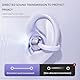 vashoy Bluetooth-Kopfhörer, Bluetooth 5.4-Sportkopfhörer, immersiver Bass, IPX5 wasserdicht, Digitale Anzeige-LED, offener Typ, geeignet für Sport/Fitness/Laufen (Farbe)