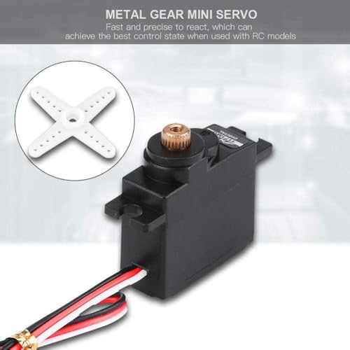RC-Digital-Servo, 17g 4.8-6V-Analog-Servo-Mini-Micro-Metal-Servo für RC-Starrflügel