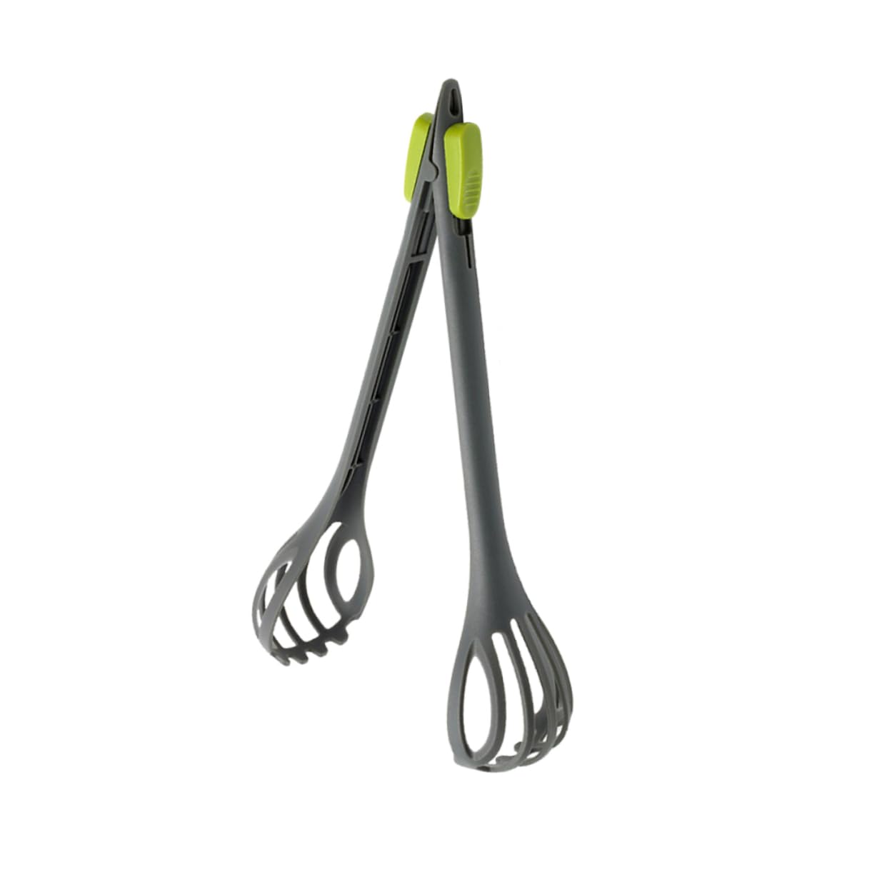 Unomor 2pcs Nylon Beater and Food Serving Tongs Dual-purpose Kitchen Tool for Mixing and Serving Manual Blender Ergonomic Design for Whisking and Cooking