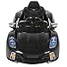 Best Choice Products 12V Kids Battery Powered Remote Control Electric RC Ride-On Car w/ 2 Speeds, LED Lights, MP3, AUX - Black