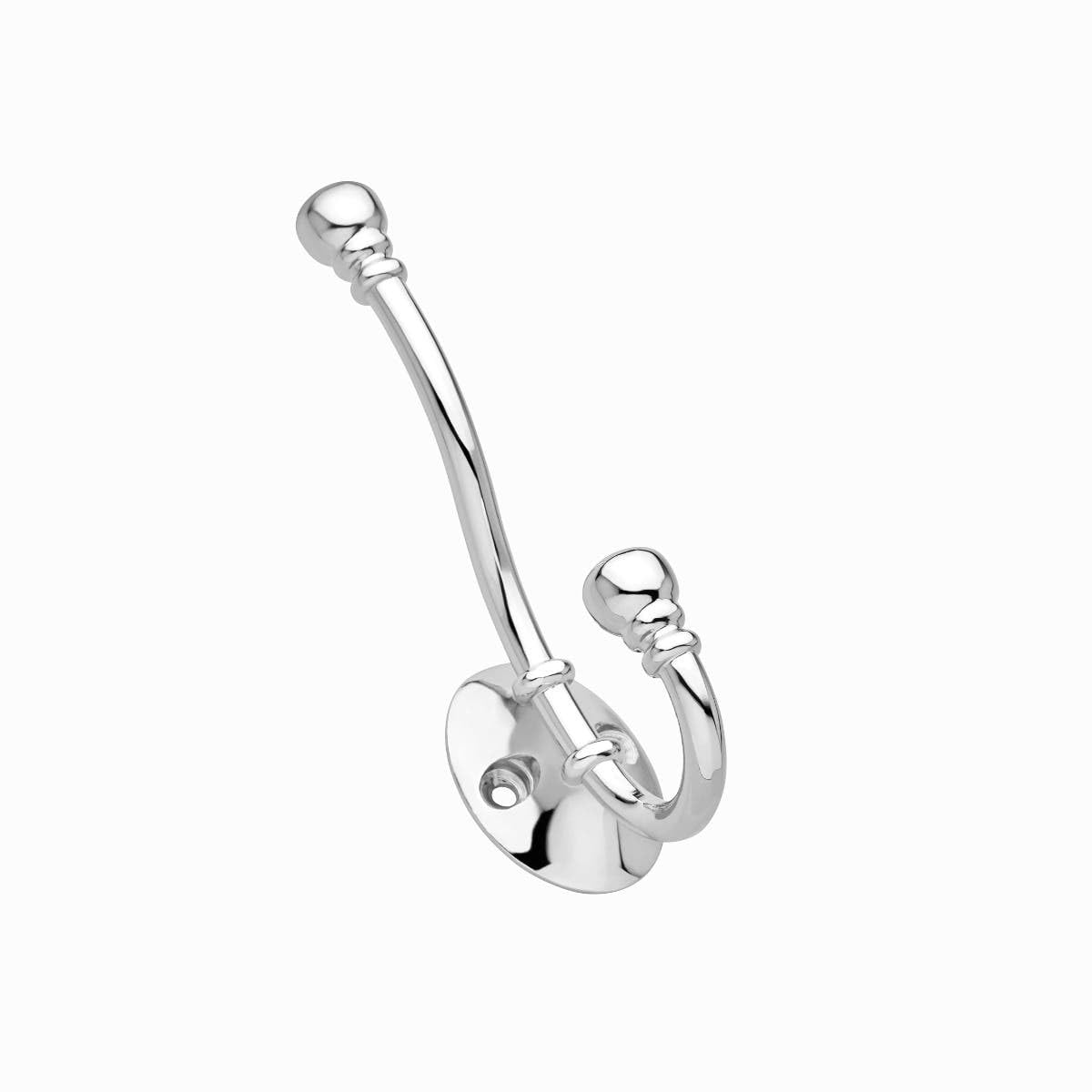 Decohooks 469574 Ball End Hat, Coat & Robe Hook in Polished Chrome Finish Door & Wall Mountable Single Pack - Image 2