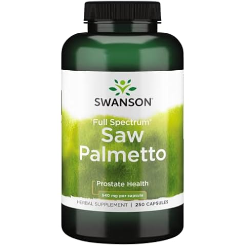Swanson Saw Palmetto Herbal Supplement Cover