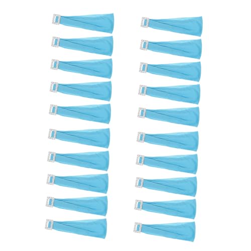 ANDRESLAD 20 Stück Dekorative Stretch Stuhlhussen Rückenlehnenbezug Für Stühle Urlaubs Stuhllehnenbezüge Stretch Stuhlbezugbänder Stuhlschärpenbänder Stuhllehnenbezüge Für