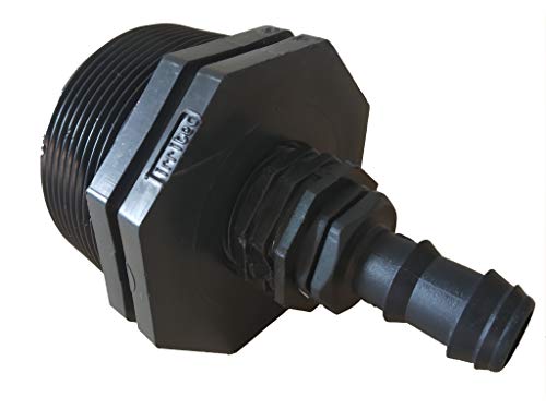Irritec Kit adaptadores roscados para Boca depósito de Agua 2" a mangueras 16-20mm