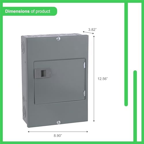 Square D - Square D QO816L100DS Load Center, Lug, 100A, 120/240Vac, 1Ph, MEDIUM image 5