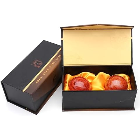 MOTTLED SKY Baoding Balls Chinese Balls Chinese Stress Balls Chinese Balls for Hand Therapy Therapy Ball for Hands Help Relieve Stress Reduces Irritability Relieve Anxiety Cover