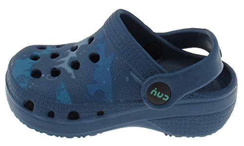 Capelli New York Toddler Boys Shark Bait Printed Injected EVA Clog with Backstrap
