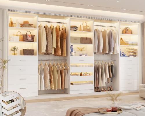 Aheaplus Closet System 12 Drawers