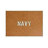 Navy Schablone Stencil Ölkarton Bundeswehr Militär US Army passend für VM38a1 M1008 HMMWV half track chevrolet GMC Ben Hur Anhänger für Lackierung (2,5x7,5cm) - Ölkarton Lackierschablone #15165