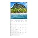 Tropical Getaways: 2025 Beach Wall Calendar