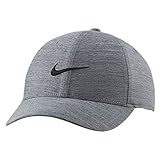 Nike Adult Legacy 91 Strapback Golf Hat Cap (One Size, Heather Grey/Black)