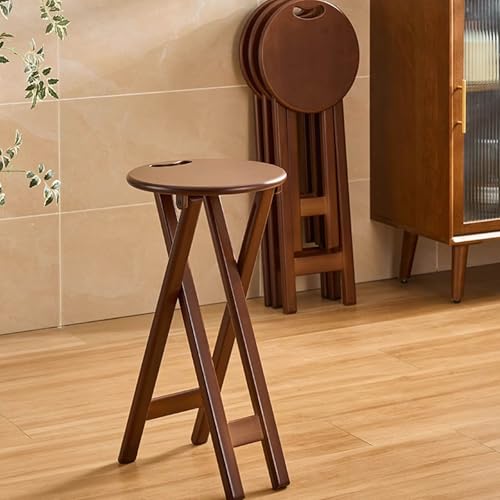 Tabouret de bar pliable portable 63cm et léger pour petit espace