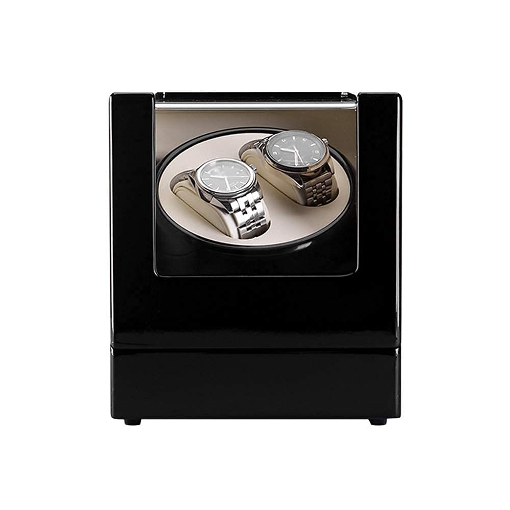 EHVYBDX Automatic Watch Winder Box Double Watch Winder for Automatic Watches, 4 Rotation Mode Setting, Extremely Silent Motor Watches Watch Winder