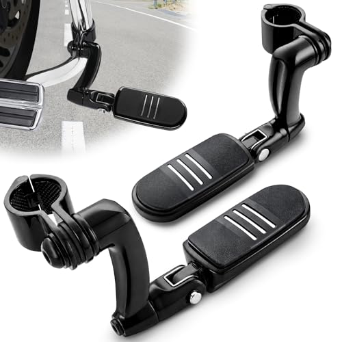 Benlari Highway Pegs serre-joints acier noir pour soulager vos jambes