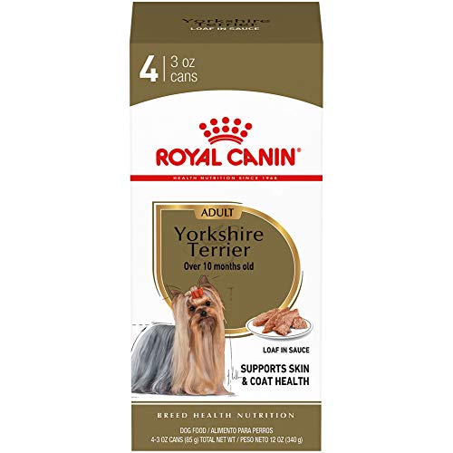 Royal Canin Yorkshire Terrier Adult Breed Specific Wet Dog Food, 3 oz. can (Pack of 4) #1