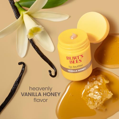 Image of Burt's Bees Bundle - Vanilla Honey Lip Butter, 0.5 Ounce + Clear Day Lip Oil, 0.15 Ounce