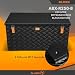 Alubox STRONG - BLACK EDITION ABX-R250 Aluminium Transportkiste aus 3mm Riffelblech 250 Liter in schwarz