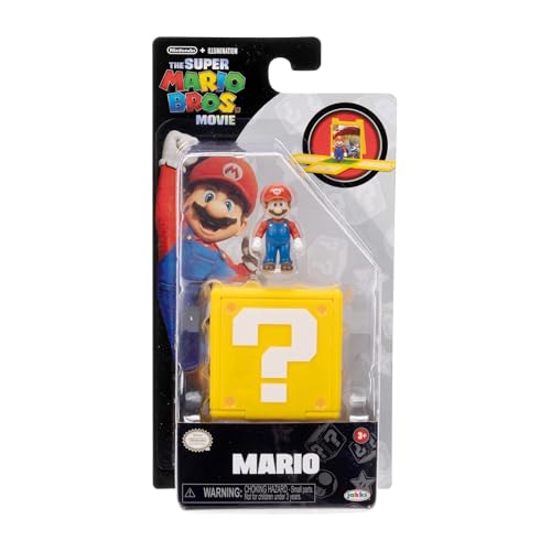 Figurine Sherwood Super Mario Movie miniature pour collectionneur de jouets retro