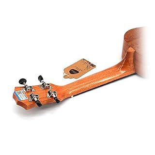 YUANDAN Ukulélé de concert en bois Sabilli de 53,3 cm à 4 cordes pour débutant – Image 7